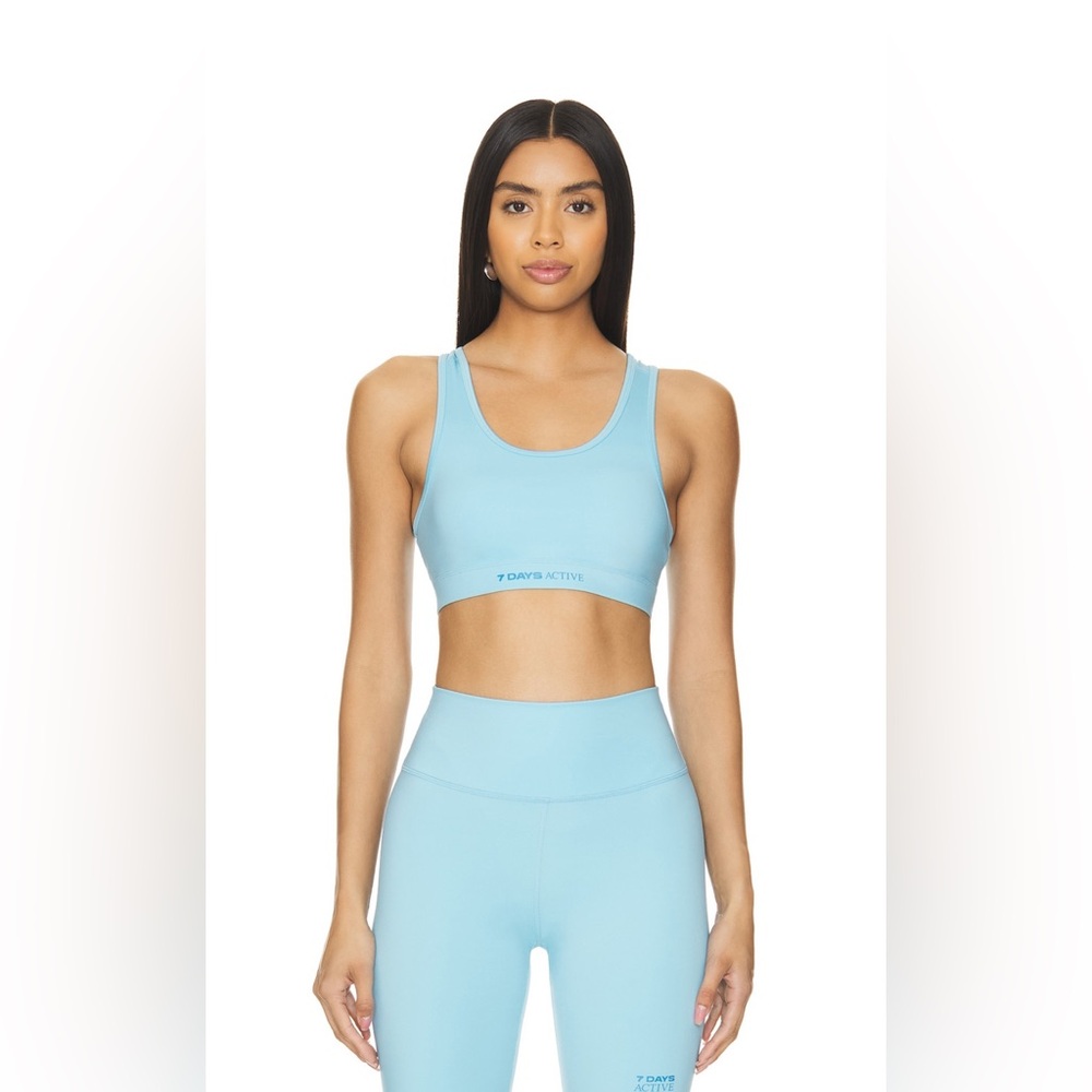 NWT Blue Sports Bra